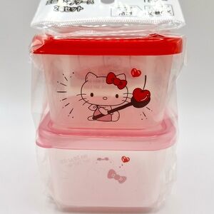 Hello Kitty 2 piece Mini Container Set